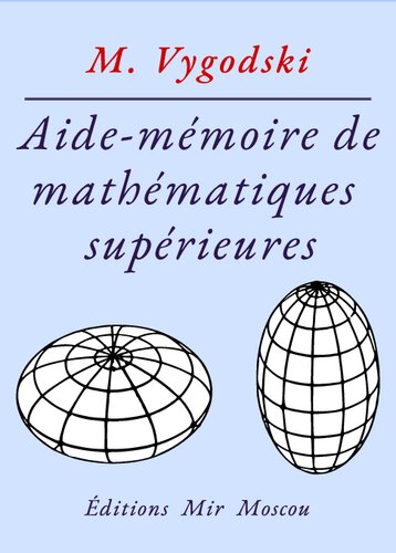 Aide-mémoire de mathématiques supérieures