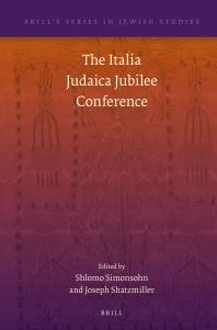 The Italia Judaica Jubilee Conference