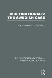 Multinationals: the Swedish Case (RLE International Business)