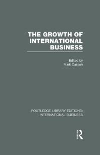 The Growth of International Business