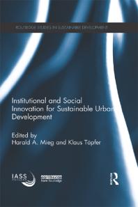 Institutional and Social Innovation for Sustainable Urban Development