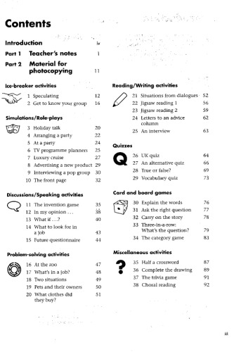 Group Work Intermediate 