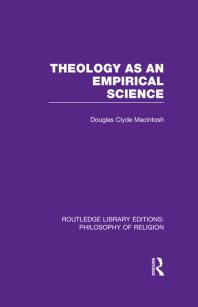 Theology As an Empirical Science