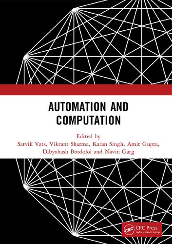 Automation and Computation. Proceedings Of The International Conference On Automation And Computation, (Autocom 2022), Dehradun, India, 20–22 December 2022