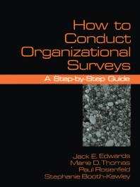 How to Conduct Organizational Surveys : A Step-By-Step Guide