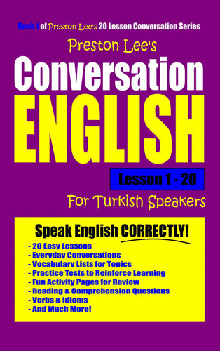 Preston Lee's Conversation English For Turkish Speakers Lesson 1: 20