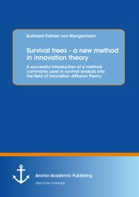 Survival trees - a new method in innovation theory: A successful introduction of a method commonly used in survival analysis into the field of innovation diffusion theory : A successful introduction of a method commonly used in survival analysis i...