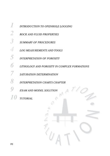 Formation Evaluation