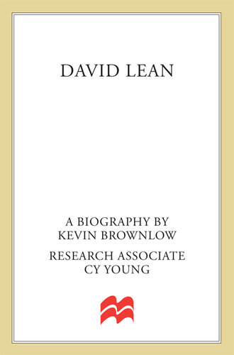 David Lean: A Biography