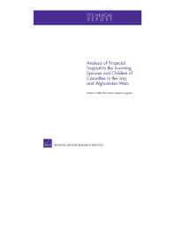 Analysis of Financial Support to the Surviving Spouses and Children of Casualties in the Iraq and Afghanistan Wars