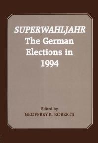 Superwahljahr : The German Elections In 1994