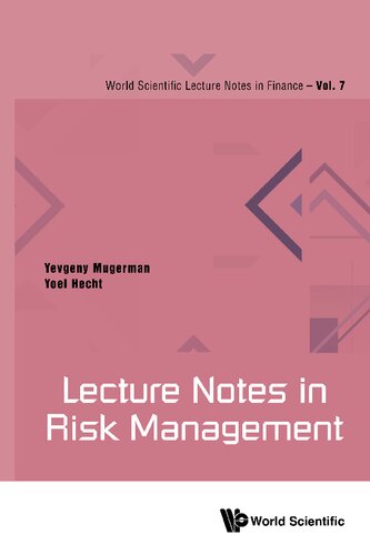 Lecture Notes in Risk Management {team-IRA]