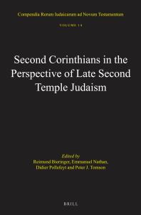 Second Corinthians in the Perspective of Late Second Temple Judaism