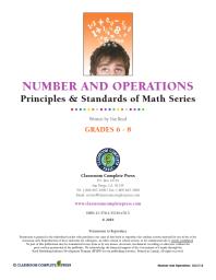 Number & Operations - Task Sheets - Grades 6-8 : Task Sheets 6-8