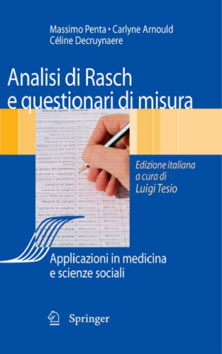 Analisi di Rasch e questionari di misura: Applicazioni in medicina e scienze sociali 