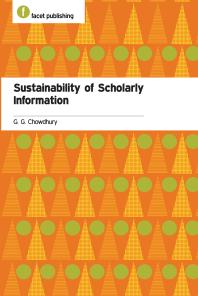 Sustainability of Scholarly Information