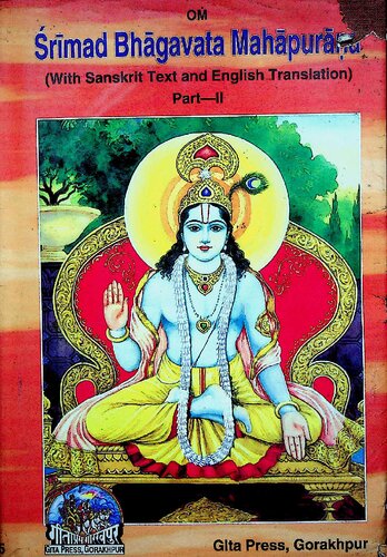 Srimad Bhagavata Mahapurana with Sanskrit Text and English Translation Volume-2 (Gita Press Gorakhpur)