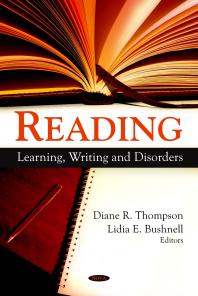 Reading: Learning, Writing and Disorders : Learning, Writing, and Disorders