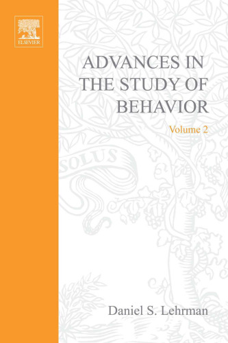 Advances in the Study of Behavior, Vol. 2