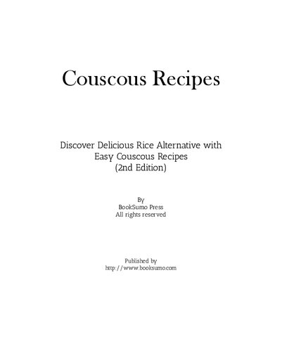 Couscous Recipes: Discover a Delicious Rice Alternative with Easy Couscous Recipes