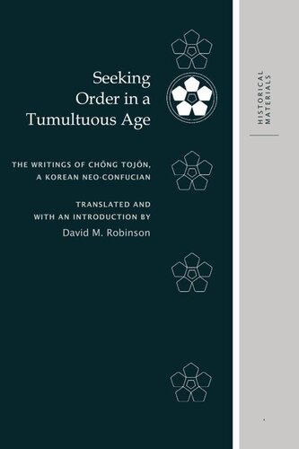 Seeking Order in a Tumultuous Age (Korean Classics Library: Historical Materials)