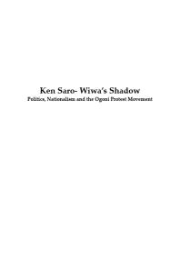 Ken Saro-Wiwa's Shadow