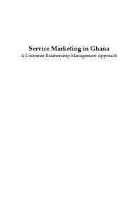 Service Marketing In Ghana