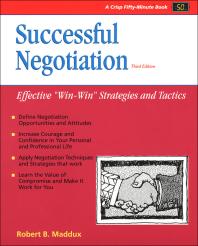 Successful Negotiation : Effective 