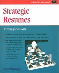 Strategic Resumes : Writing for Results