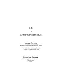 Life of Arthur Schopenhauer