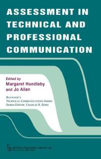 Assessment in Technical and Professional Communication