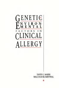 Genetic Environmental Factors in Clinical Allergy