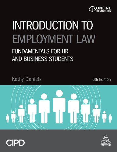 Introduction to Employment Law: Fundamentals for HR and Business Students