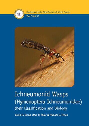 Ichneumonid Wasps (Hymenoptera Ichneumonidae): their Classification and Biology