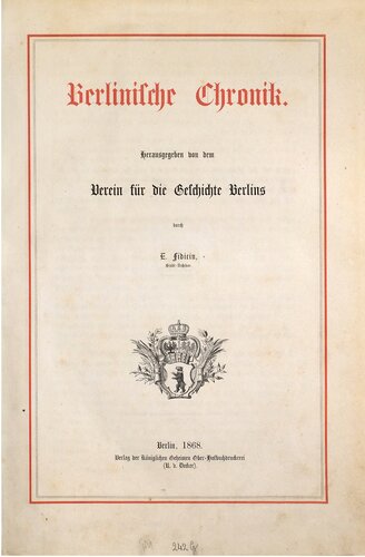 Berlinische Chronik