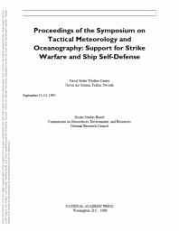 Proceedings of the Symposium on Tactical Meteorology and Oceanography : Support for Strike Warfare and Ship Self-Defense