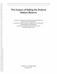 The Impact of Selling the Federal Helium Reserve