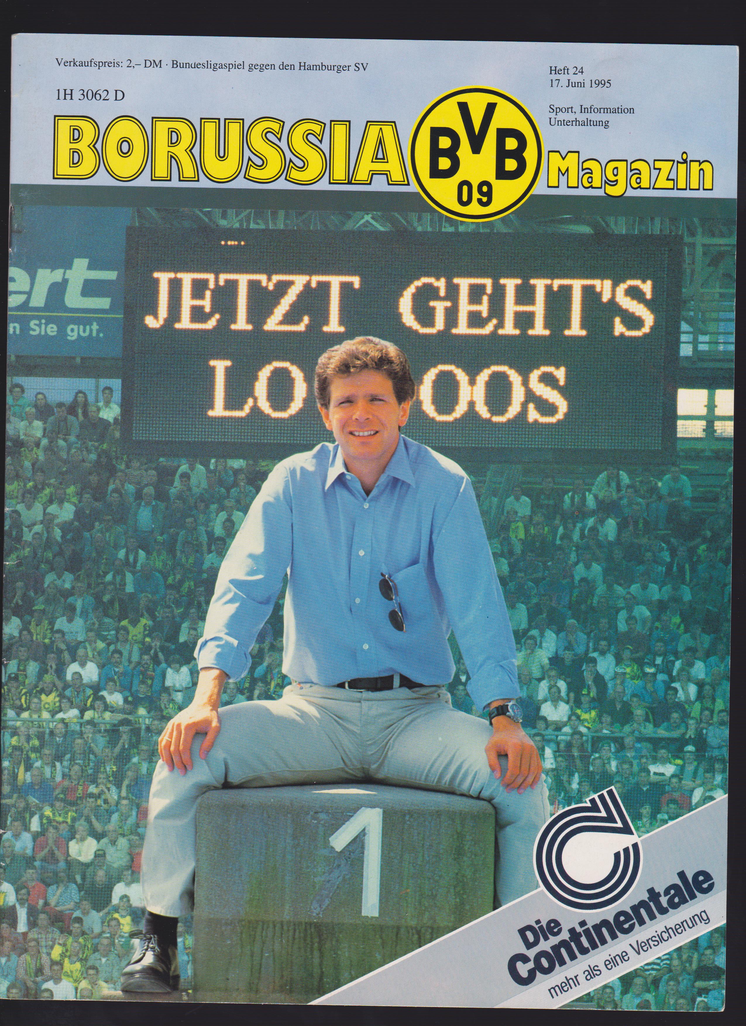 Borussia Magazin 17 Juli. 1995