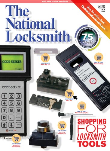 The National Locksmith: Volume 75, Number 4