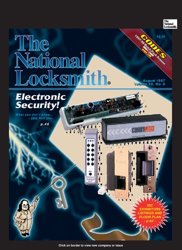 The National Locksmith: Volume 68, Number 8