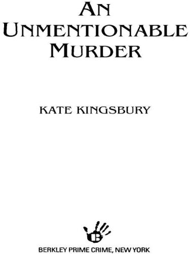 An Unmentionable Murder 