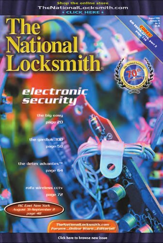 The National Locksmith: Volume 70, Number 8