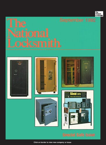 The National Locksmith: Volume 63, Number 9