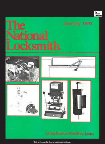 The National Locksmith: Volume 62, Number 1