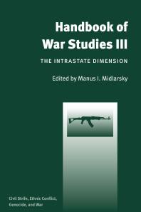 Handbook of War Studies III : The Intrastate Dimension