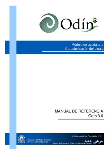 Manual de Referencia - Modulo de Ayuda a la Caracterizacion del Oleaje