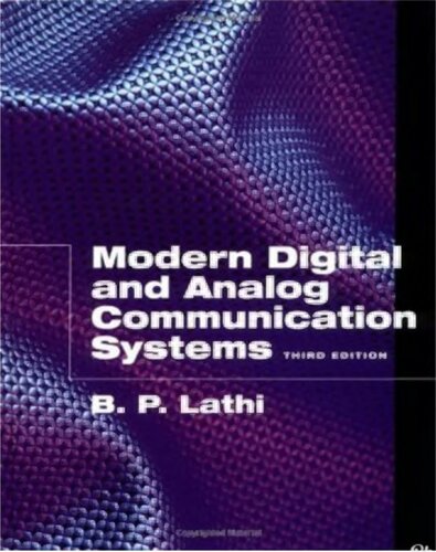 Modern Digital And Analog Communications Systems