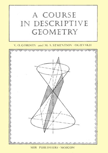 A Course in Descriptive Geometry