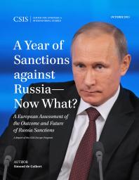 A Year of Sanctions against Russia—Now What? : A European Assessment of the Outcome and Future of Russia Sanctions