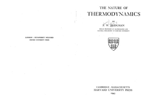 The Nature of Thermodynamics